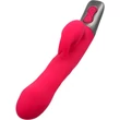 TITANZ 8.5" SILICONE RECHARGEABLE VIBRATOR IN PINK g-pont és csiklóizgató vibrátor