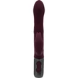 TITANZ 8.5" SILICONE RECHARGEABLE VIBRATOR IN RUBINE RED g-pont és csiklóizgató vibrátor