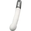 TITANZ 8" SILICONE RECHARGEABLE VIBRATOR IN IVORY WHITE g-pontos vibrátor