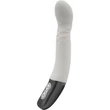 TITANZ 8" SILICONE RECHARGEABLE VIBRATOR IN IVORY WHITE g-pontos vibrátor