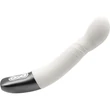 TITANZ 8" SILICONE RECHARGEABLE VIBRATOR IN IVORY WHITE g-pontos vibrátor