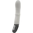 TITANZ 7" SILICONE RECHARGEABLE VIBRATOR IN IVORY WHITE nyelv mozgást utánzó toló funkciós vibrátor
