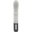 TITANZ 7" SILICONE RECHARGEABLE VIBRATOR IN IVORY WHITE nyelv mozgást utánzó toló funkciós vibrátor