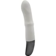 TITANZ 7" SILICONE RECHARGEABLE VIBRATOR IN IVORY WHITE nyelv mozgást utánzó toló funkciós vibrátor