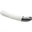 TITANZ 7" SILICONE RECHARGEABLE VIBRATOR IN IVORY WHITE nyelv mozgást utánzó toló funkciós vibrátor