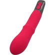 TITANZ 7" SILICONE RECHARGEABLE VIBRATOR IN PINK nyelv mozgást utánzó toló funkciós vibrátor