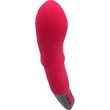 TITANZ 7" SILICONE RECHARGEABLE VIBRATOR IN PINK nyelv mozgást utánzó toló funkciós vibrátor