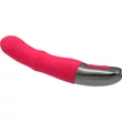 TITANZ 7" SILICONE RECHARGEABLE VIBRATOR IN PINK nyelv mozgást utánzó toló funkciós vibrátor