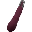 TITANZ 7" SILICONE RECHARGEABLE VIBRATOR IN RUBINE RED nyelv mozgást utánzó toló funkciós vibrátor