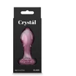 Crystal - Flower - Pink fenékdugó