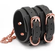 Bondage Couture - Ankle Cuffs - fekete bilincs