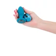 INYA - Alpine - Teal vibrációs fenékdugó távirányítóval