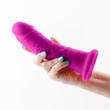Colours - Dual Density - 7" Girth dildó - Purple