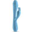 Obsessions - Scarlett - Light Blue nyuszi formájú csikló és g-pontos vibrátor