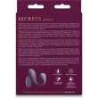Secrets - Maple - Gray vezeték nélküli távirányítós g-pont és csiklóizgató vibrátor