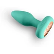Techno - Prism - Teal vibrációs fenékdugó