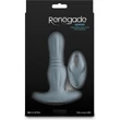 Renegade - Gemini - Gray vibrációs toló funcióval fenékdugó