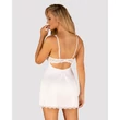 Amor Blanco underwire babydoll & tanga fehér   S/M