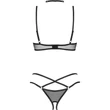 Donarella 3-pcs crotchless fehérnemű szett XS/S