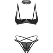 Donarella 3-pcs crotchless fehérnemű szett  M/L