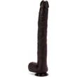 X-MEN Marcus's 17 inch Cock Black dildó herékkel