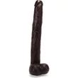 X-MEN Marcus's 17 inch Cock Black dildó herékkel
