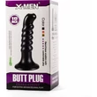 X-Men 10" Extra Girthy Butt Plug Black IV fenékdugó tapadókoronggal
