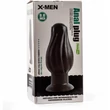 X-Men 7.5" Anal Plug Black fenékdugó tapadókoronggal