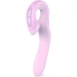 Zini Roae SE Three-way Pleasure Vibrator Pink elegáns hármas stimulációs vibrátor