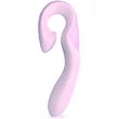 Zini Roae SE Three-way Pleasure Vibrator Pink elegáns hármas stimulációs vibrátor