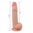 Skinlike Soft Cock 8.5 inch herés, letapasztható dildó
