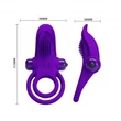 Pretty Love Vibrant Penis Ring Purple vibrátoros péniszgyűrű