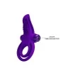 Pretty Love Vibrant Penis Ring Purple vibrátoros péniszgyűrű