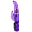 Happy Angel 22 cm Purple g-pont és csiklóizgató vibrátor