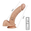 8.5" Real Extreme vibrátor Dildo