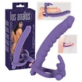 Silicone Strap-on vibrátoros csatolható dildó