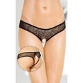 G-string 2446 - fekete S/M
