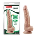 Fashion Dude 8.5 inch Cock Flesh dildó herékkel és tapadókoronggal