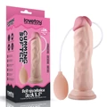 8.5" Soft Ejaculation Cock dildó tapadókoronggal