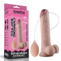 Soft Ejaculation Cock With Ball 9” Flesh dildó herékkel és tapadókoronggal
