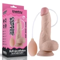 8" Soft Ejaculation Cock With Ball Flesh herékkel
