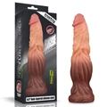 9.5'' Dual layered Liquid Silicone Nature Cock dildó tapadókoronggal