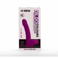 X-MEN 8.5" dildó Colour Pleasure Flesh 1 dildó herékkel