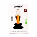 X-MEN 10 Speeds Vibrating Plug fenékdugó tapadókoronggal