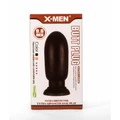 X-MEN 9.6" Huge Butt Plug Black 1 fenékdugó tapadókoronggal