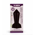 X-MEN 9.6" Huge Butt Plug Black 2 fenékdugó tapadókoronggal
