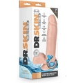 DR. SKIN 7INCH SELF LUBRICATING önsíkosító dildó herékkel