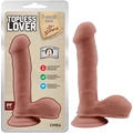 Topless Lover-Flesh dildó herékkel