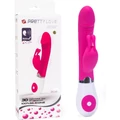 Pretty Love Gene Pink g-pont és csiklóizgató vibrátor