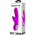 Pretty Love Carol Purple 2 g-pont és csiklóizgató vibrátor